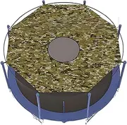 Trampoline Shade, Waterproof Trampoline Top Shade Cover, Round Waterproof Replacement Part 8ft-16ft Sunshade Accessories for Outdoor, Spring & Winter