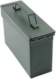 Safe Home safe 30 Cal Metal Ammo Case Can Multifunction Solid Steel Waterproof Holder Box For Long-Term Gun Ammo Storage