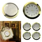 4Pcs 55mm Quartzs Clock Inserts Arabic Roman Numerals for Sophisticated Setting
