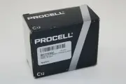 Duracell C12 Procell Professional Alkaline Battery 1.5V 12 Count - NEW