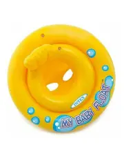[Intex] Inflatable My Baby Float Swimming Pool and Beach Ring Toddler 67cm in Yellow