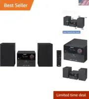 Professional JBS-500 Modern Bluetooth Wireless Stereo Music System Home CD Pl...