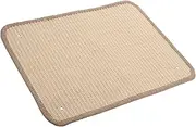 ibasenice Cat Scratch Pad for Sofa Protection Self Adhesive Sisal Mat for Indoor Cats Durable Non Shedding Claw Grinding Board Wall Mountable Design Modern Minimalist Aesthetic