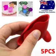 5pcs Breakfast Serving Cups Holders Set Boiled Egg Kitchen Silicone Egg Cup