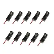 10pcs A23 Battery Holder Black 12V Charger Holder Box Case Wires