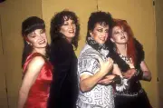 Toni Basil Martha Davis Grace Slick and Cyndi Lauper Old Photo 3