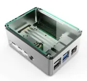 Anidees Aluminum Raspberry Pi4 Case Silver Color