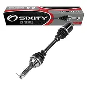 Sixity XT Rear Left Axle compatible with Polaris Sportsman 400 HO South Edition 450 500 EFI Deluxe Polaris Pursuite LE 570 EPS Touring 700 MV 800 6x6 Big Boss Military Forest Tractor 2006-2014