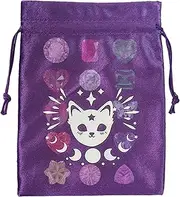 Tarot Card Bag | Velvet Tarot Pouch | Tarot Card Holder, Tarot & Dice Bag, Multifunctional Oracle Cards Jewelry Bags, Tarot Accessories for Tarot Enthusiasts