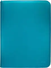 Vivid 9-Pocket Zippered PRO Binder, Teal