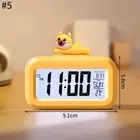 Digital Alarm Clock Digital Clock Mini Electronic Desk Clock Bedroom Desktop Tab