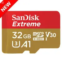 在飛比找Yahoo!奇摩拍賣優惠-SanDisk Extreme MicroSDHC 32G 