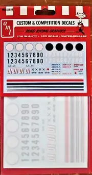 DECAL: 1/25 AMT23 ROAD RACING GRAPHICS