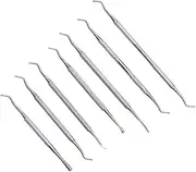 Ipetboom 1 Set Manicure Tools Pro Tools Cuticle Spoon Cuticle Pusher Nail Dip Kit Nailpolish Remover Nippers Pusher Nail Gel Polish Remover Nail Kit Dead Skin Remover Stainless Steel Silver