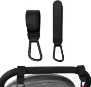 2Pcs Baby Stroller Hooks Clips Buggy Clips for Pram Mommy Bag Hooks for Hangi...