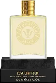 [Schwarzlose] Rosa Centifolia - Unisex EDP Spray Fragrance - Long Lasting and Captivating Perfume with Geranium, Jasmine, and Vetiver - Body Spray with Floral and Woody Scent - 3.4 oz