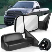 ? [Updated Style] For 02-08 Dodge Ram 1500 03-09 2500 3500 Power+Heated Mirrors