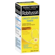 Robitussin Chesty Cough Forte 200mL Oral Liquid Break Down Mucus Congestion