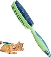 Dog Shedding Brush - Double-Sided Cat Brushes | Small Animal Hair Removal Gadget, Portable Grooming Tool for Pet Massage