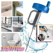 3/5/7/10M Drain Pipe Dredge Cleaner Toilet Pipeline Dredging Sewer Cleaning Tool