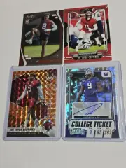 Joe Tryon Shoyinka AUTO College Ticket /23 4 Card Lot Mosaic Orange ROOKIE