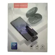 Wireless Lavalier Microphone - Mini Mic for Android & iPhone Recording