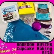 BOREDOM BUSTER CUPCAKE BAKING KIT - PINK