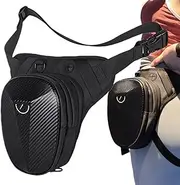 Thigh Drop Leg Bag | Expandable Storage Leg Pouch - Waterproof Removable Fashion Motorcycle Holster for Racing Bike Cycling Horse