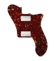 920D Custom 72 Deluxe Tele Loaded Pickguard With Nickel Cool Kids Humbuckers,...