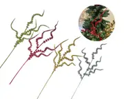 bulk 24 Xmas Twisted Metallic Branch Tree Deco 4 Assorted 20x78cm