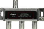 Kingray KSP3F 3 Way All Ports Power Pass Splitter, 5-2400 MHz