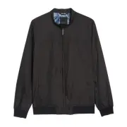 Ted Baker London Calgar Mens Bomber Jacket (3XLarge, Black) $279
