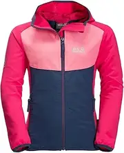 [Jack Wolfskin] Girls' Turbulence G Softshell Jacket