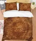3D Wood Grain Annual Ring Texture Quilt Cover Set Bedding Sets Pillowcases Queen