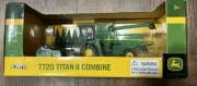 ERTL 1/64 John Deere 7720 Titan II with Corn & Grain Heads, New In Box