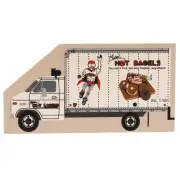 Cats Meow Marx Bagel Delivery Truck Wood Landmark Cincinnati Csta2038