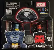 MINIMATES BEAST AZAZEL MIP HTF TOYS R US EXCLUSIVE DIAMOND SELECT MARVEL RARE