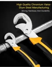 Adjustable Wrench Large Opening Dual-Purpose Pipe Spanner Universal Tool