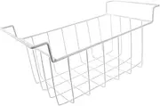 PRETYZOOM Freezer Storage Basket with Dividers Versatile Hanging Organizer for Chest Freezer Sturdy Shelf Bin for Home and Commercial Use Maximizes Freezer Space Easy