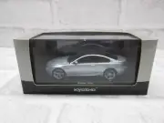 Diecast Car 1/43 Kyosho BMW M6 Silver Model Car