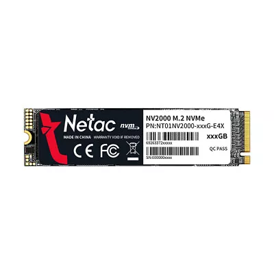 New Netac NV2000 256GB 512GB 1TB M.2 2280 NVMe SSD Internal Solid State Drive