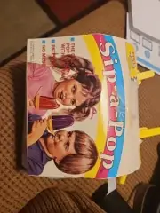 VTG 0riginal 1983 Kool-Aid Sip-a-Pop Frozen Popsicle Maker with Straw. 4 Pack