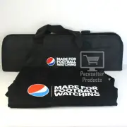 NEW Pepsi "Made for Football Watching" Apron and Barbecue Grilling Tools w/ Case