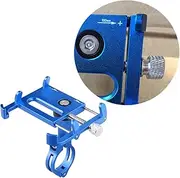 MUCKLILY Mobile Phone Holder for Bikes Adjustable Slip Stand Fits Phones Lightweight Design Easy Quick Mount and Remove Suitable for Cycling Blue