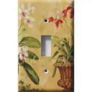 SnazzySwitch Orchids Decorative Light Switch Plate Cover