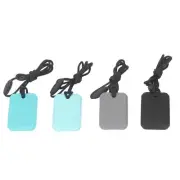 4pcs Sensory Chew Necklace Food Grade Silicone Reduce Anxiety Safe Soft Sens LLI