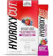 Hydroxycut Drink Mix, Scientifically Tested Weight Loss and Energy, Weight Loss Drink, 28 Packets (50.5 grams)