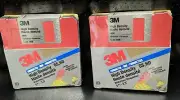 Ten 3M High Density 3.5” Color Diskettes_IBM Formatted DS HD_SEALED