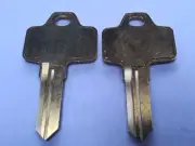 (2) Century Leer Bauer Trk Caps Keys Cut Key Codes 01-12 or SC01- SC12 Lost Key