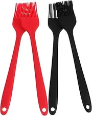 Sosoport 4pcs Heat Resistant Silicone Basting Brushes Flexible Food Grade BBQ Pastry Brushes for Grilling Baking and Cooking Easy to Clean Durable Kitchen Tool